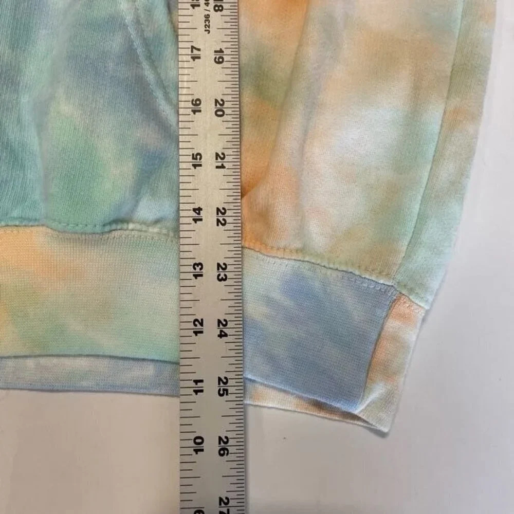 Ron Jon Surf Shop Womens Tie Dye Drawstring Long Sleeve Hoodie Size Large - Picture 9 of 9